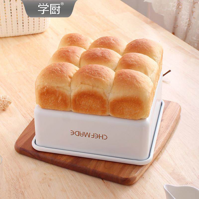 8学厨寸加高方烤盘不四WK10083粘毛巾卷古早蛋糕用面包烘焙模具家