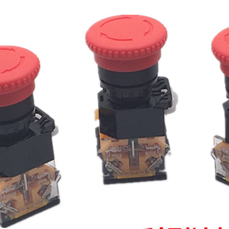 原装江苏双科LAY50-22D-11Z急停开关LA38蘑菇按钮开关 22MM红箭头