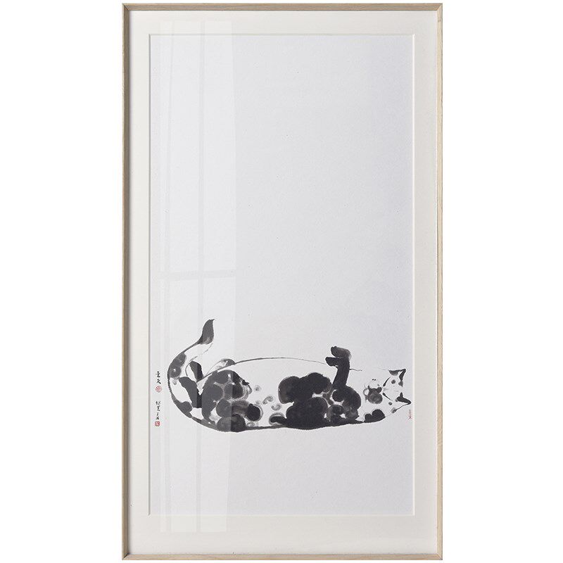 印物所x仟象映画x薛继业收藏级手工宣纸丝网版画挂画金属框装饰画