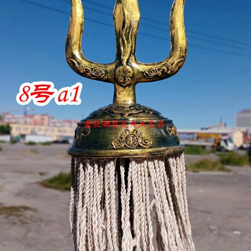 苏力德摆件蒙古族成吉思汗战旗雕塑工艺品蒙古包餐厅平安苏力德