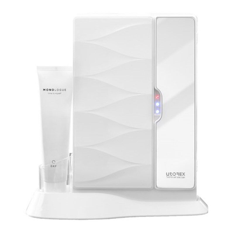 韩国直邮utorex高颜值牙刷消毒器UTQ-3000黑白两色可选高温插电