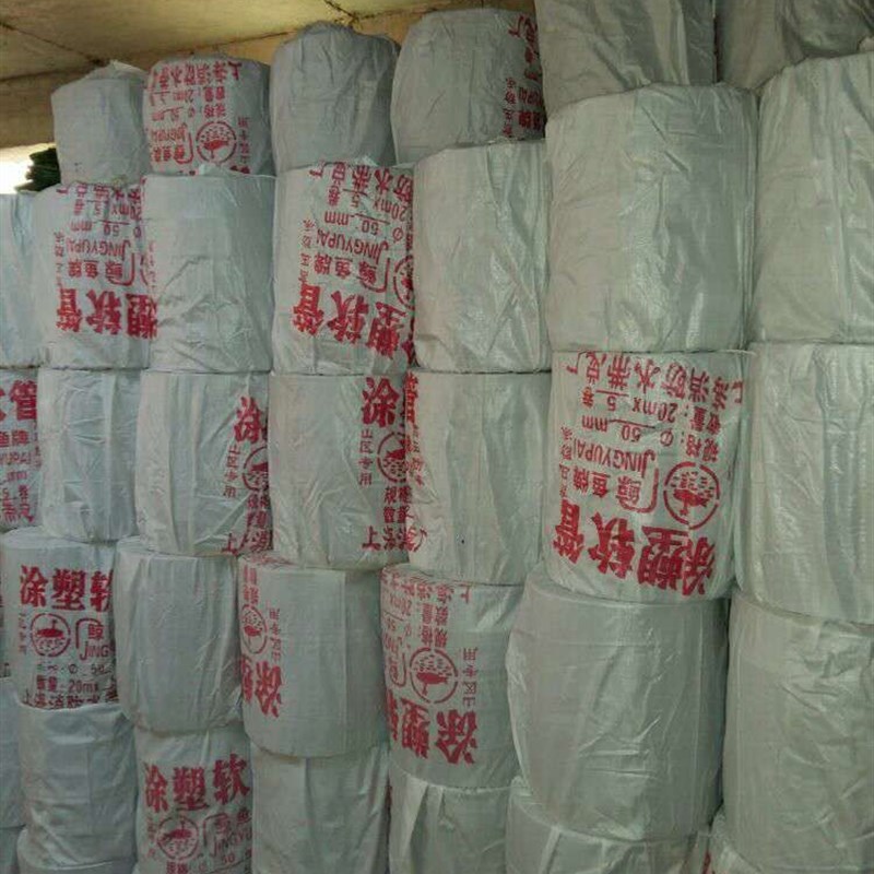 农用灌溉水带蓝水管涂塑管水泵出水管1寸1.5寸2寸3寸消防管灌溉管