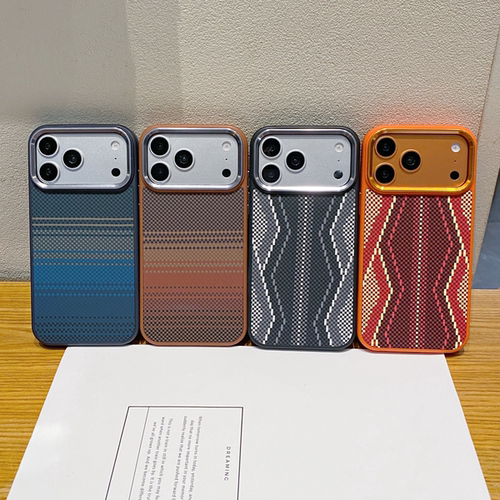 磁吸Magsafe碳纤维纹适用iPhone15pro苹果16手机壳17ProMax新款12凯夫拉纹13pro磨砂14防指纹por男16pm防摔套