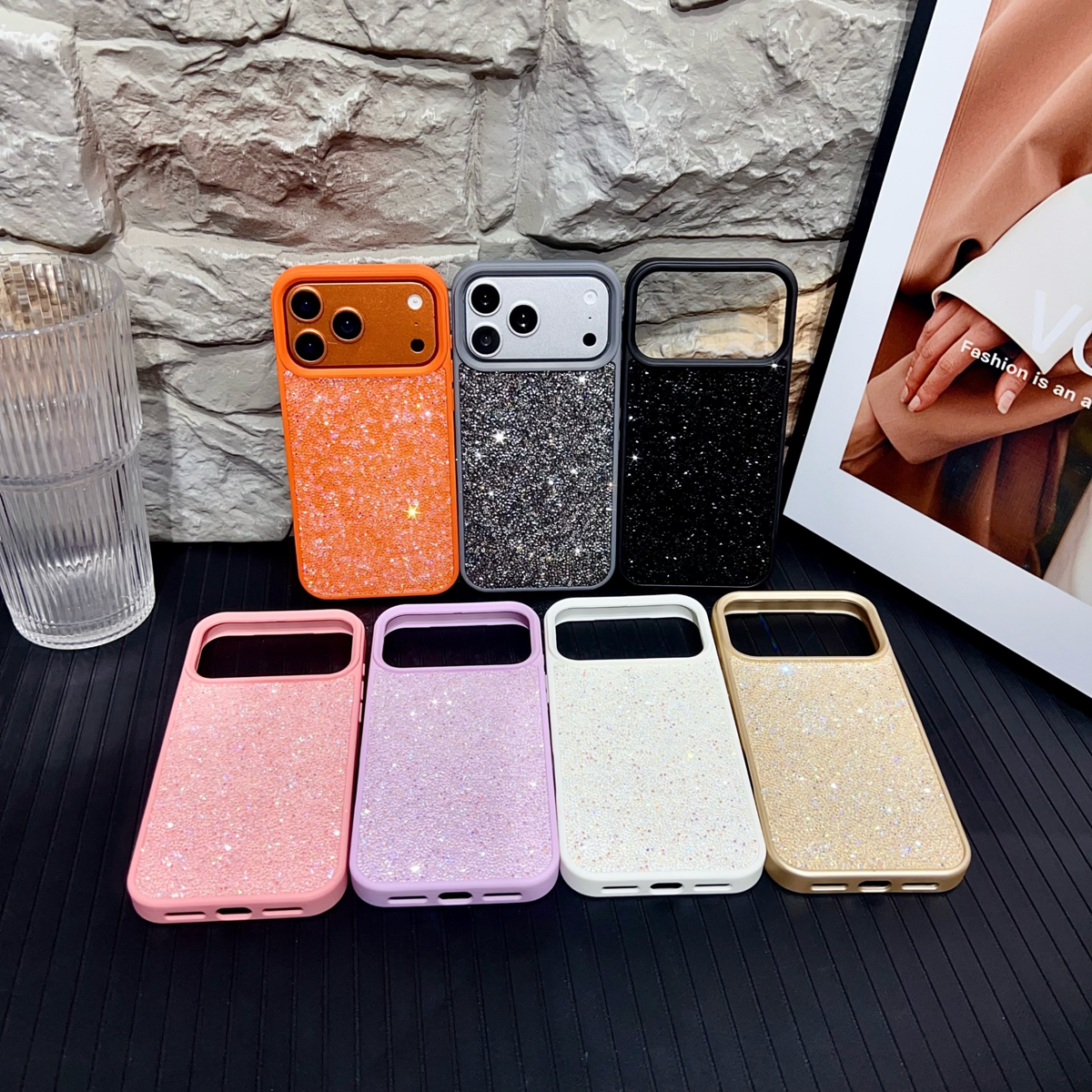 buling小碎钻壳适用苹果17promax手机壳iphone14promax新款16promax高级感13小众12保护套防摔11硅胶15plus硬