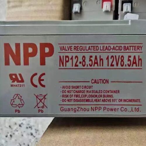 耐普蓄电池12V8.5AH直流屏/EPS配电柜/消防照明/UPS电源NP12-8.5