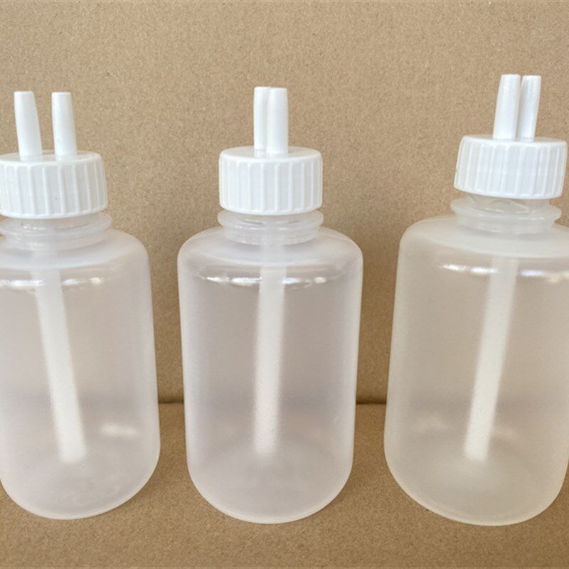 100 125 150ml 气体洗瓶 缓冲瓶 安全瓶 插管式洗瓶 PP塑料洗气瓶