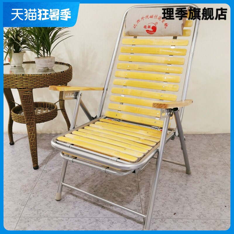 折叠躺椅成人家用竹子午休老人简约阳台休闲椅沙滩椅懒人舒适椅子