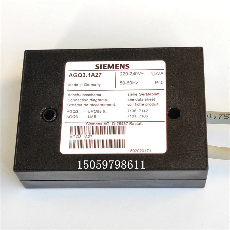 原装进口AGQ3.1A27 SIEMENS火焰放大器AGQ1.1A27信号转换器开关量
