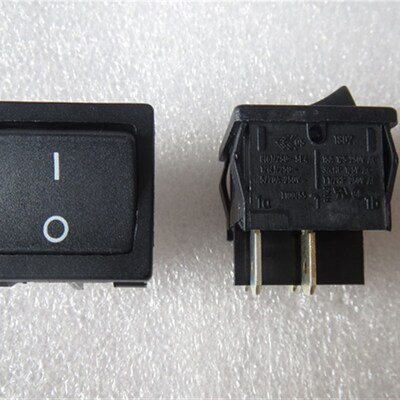1802进口德国MARQUARDT大电流翘板开关4脚2档翘板电源开关15A250V