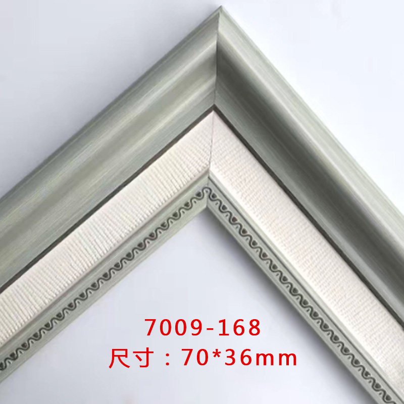 ps线条塑料欧式复古镜框线条画框子画框装裱裱框相框十字绣框7009