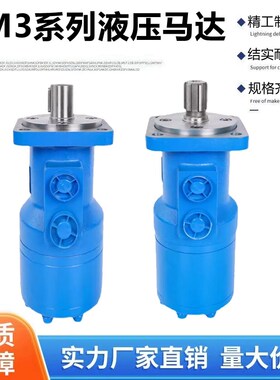 BM3-100/125/160/250/315/400液压马达低转速大扭矩旋转泵油马达