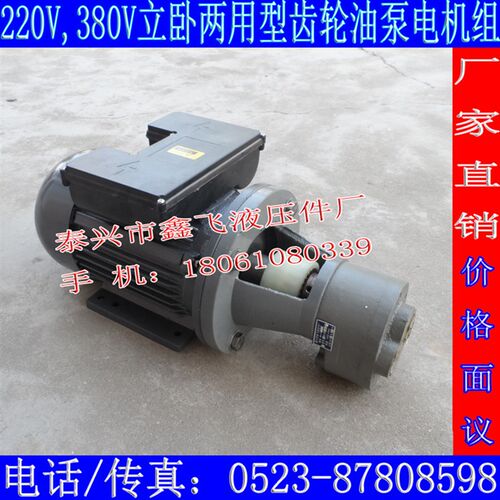 CB-B20JZ  16JZ  B25JZ B32JZ齿轮泵电机组220V电动装置YE2-90L-4