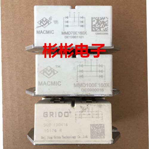 MMD70E160X MMD100E160X 宏微拆机三相整流桥模块GRIDO SGD100N16