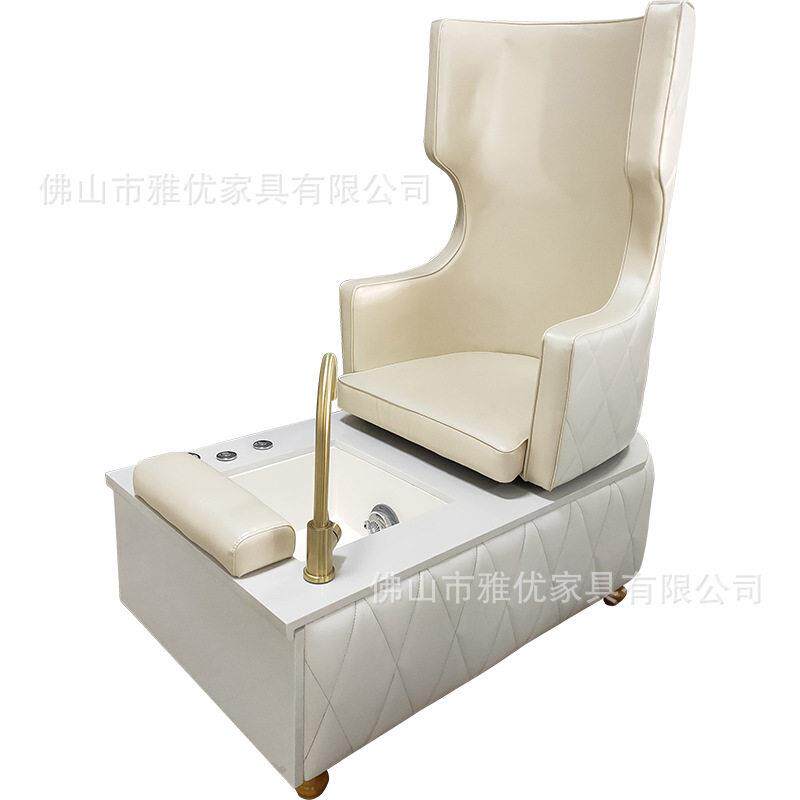 厂家端会所spa沐足椅多功能泡脚美甲足浴沙发带盆人洗脚沙发
