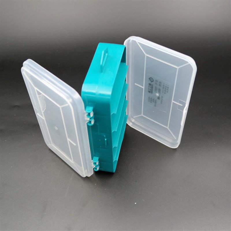 鹏工 双面 中号小号多格纳物盒/元件盒/零件盒/芯片盒工具盒