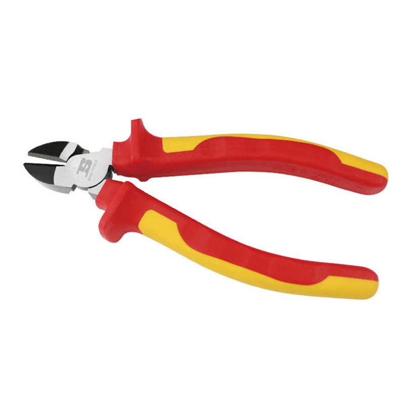 波斯工具 VDE绝缘斜嘴钳 斜口钳6寸 7寸1000V