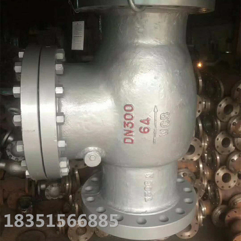 H44H-16C铸钢旋启式法兰止回阀单向阀DN40 50 65 80 100 150 200