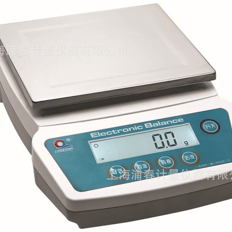 上海浦春JA6001方盘 6000g/0.1g十分之一电子称秤电子天平称