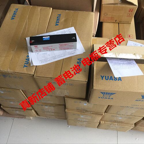 YUASA汤浅蓄电池 NP2.3-12 12V2.3AH 船舶设备SJA-101照明用电瓶