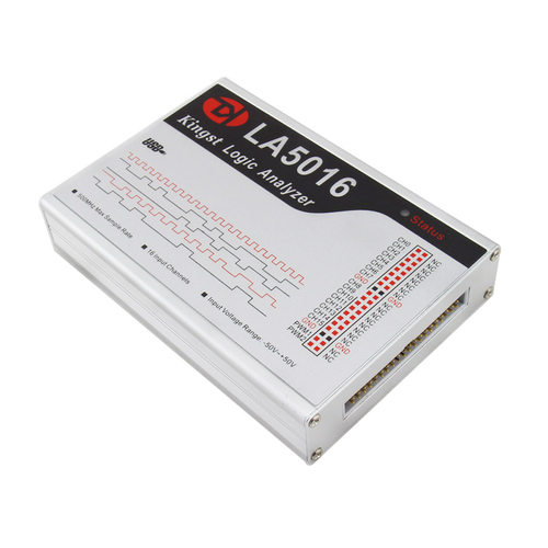 德飞莱LA5016 usb逻辑分析仪16路全通道500M采样率10G深度PWM输出