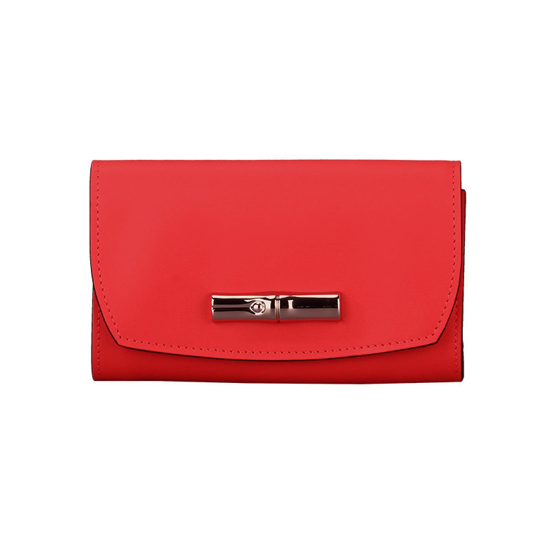 LONGCHAMP/珑骧LE ROSEAU 竹节钱包龙骧送礼礼盒装30002HCN