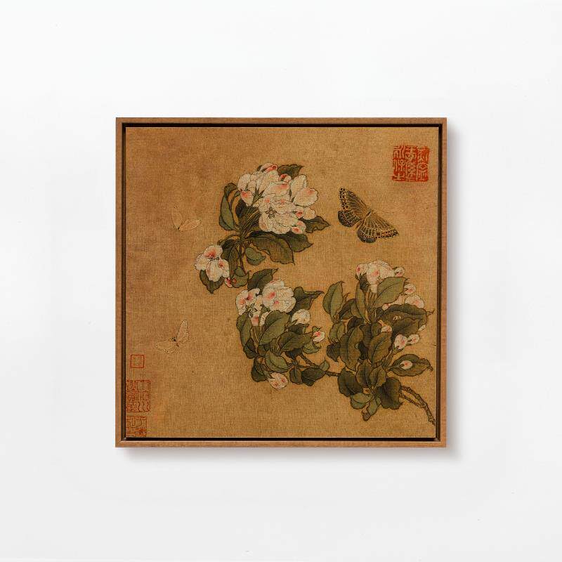 加安加丽新中式复古装饰画中古风客厅餐厅艺术挂画中国风书房壁画