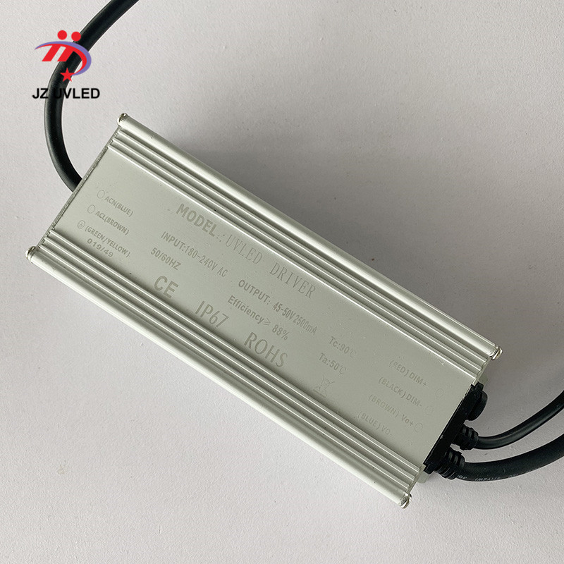 UVLED固化机电源40-45V 2.5A UV平板打印机UV灯功率调节防水电源图片
