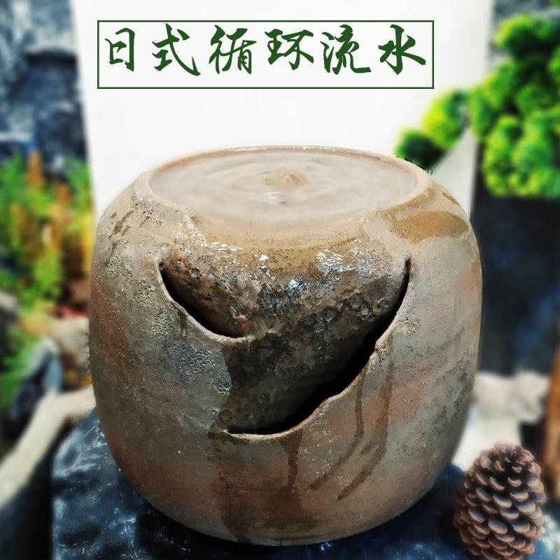 包邮庭院大号陶罐景观土陶粗陶红陶花盆花瓶无釉庭院透气大码陶盆