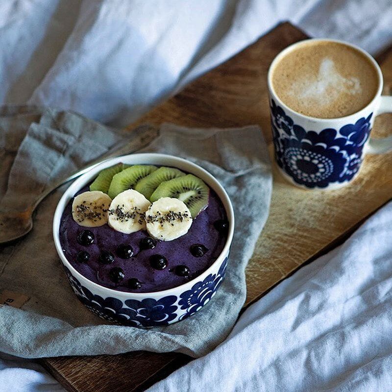 芬兰Arabia埃斯泰里平盘子饭碗马克杯面包托盘盛水壶花瓶陶瓷餐具