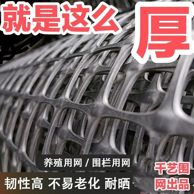 超厚玉米网栅栏网养鸡鸭塑料围栏网养殖网果园菜园V圈地鱼塘防护