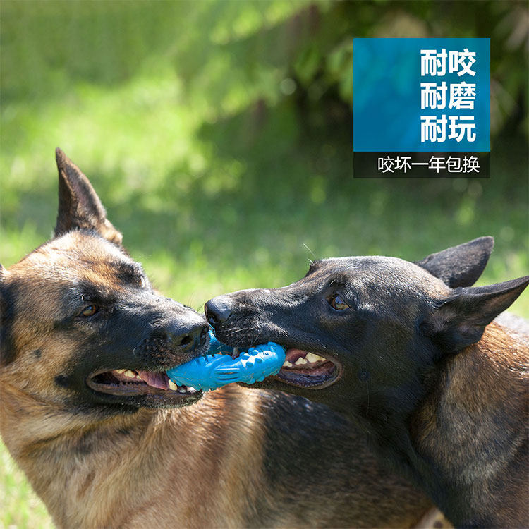 巨小萌 狗狗龙卷风玩具耐咬磨牙马犬金毛中大型犬咬胶训犬狗用品