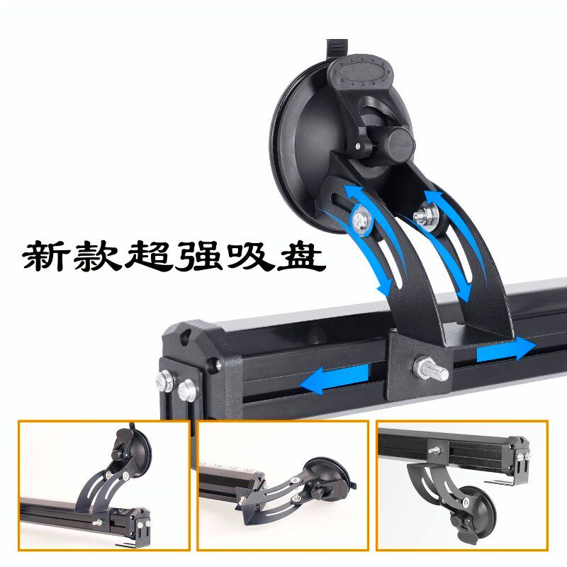 汽车超亮LED警示灯挡风玻璃吸盘灯开道爆闪灯12v/24v货车救援装饰