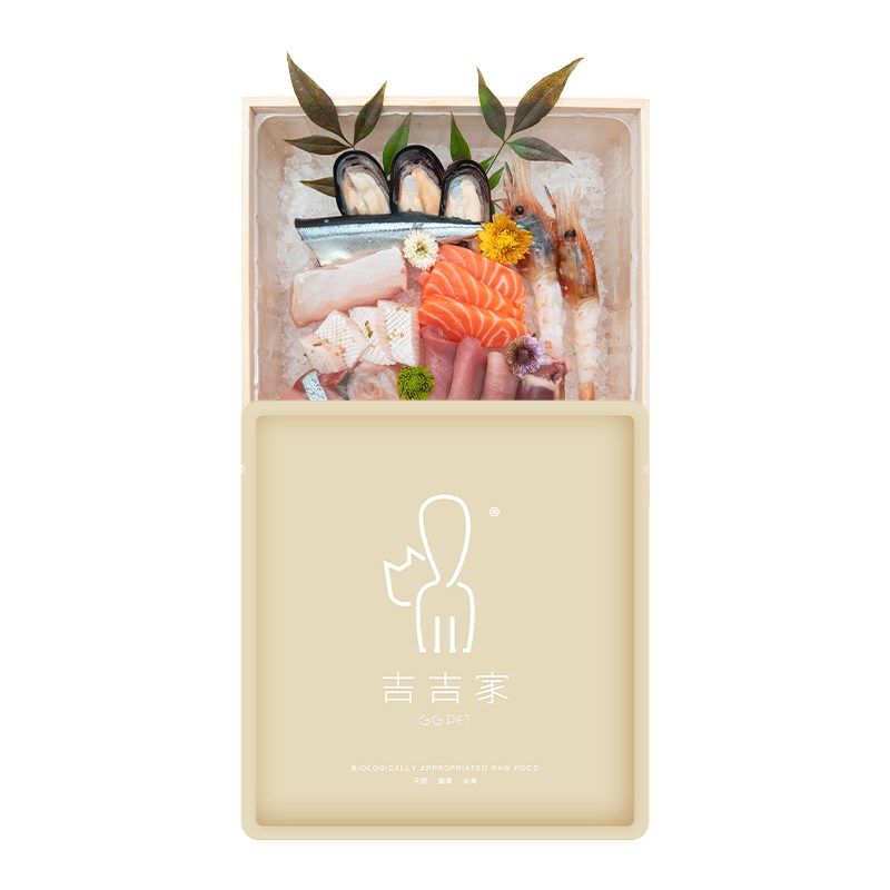 生骨肉狗狗猫咪专用新鲜猫饭宠物食材鹿肉鹌鹑兔肉预拌粉吉吉家图片