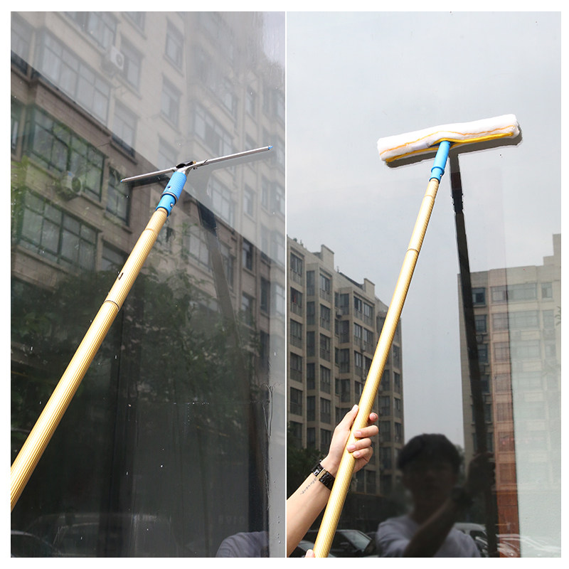 刮擦玻璃神器保洁专用玻璃刮刀家用刮子刮水器洗窗户器伸缩杆工具