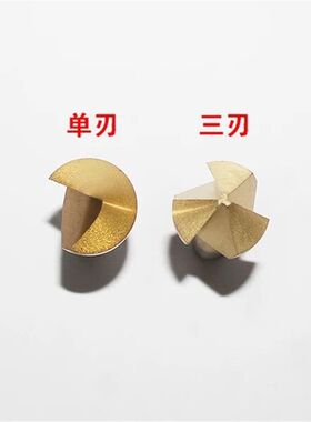 镀钛单刃 三刃倒k角刀 90度镀钛倒角刀 不锈钢扩孔钻 倒角器 锪钻