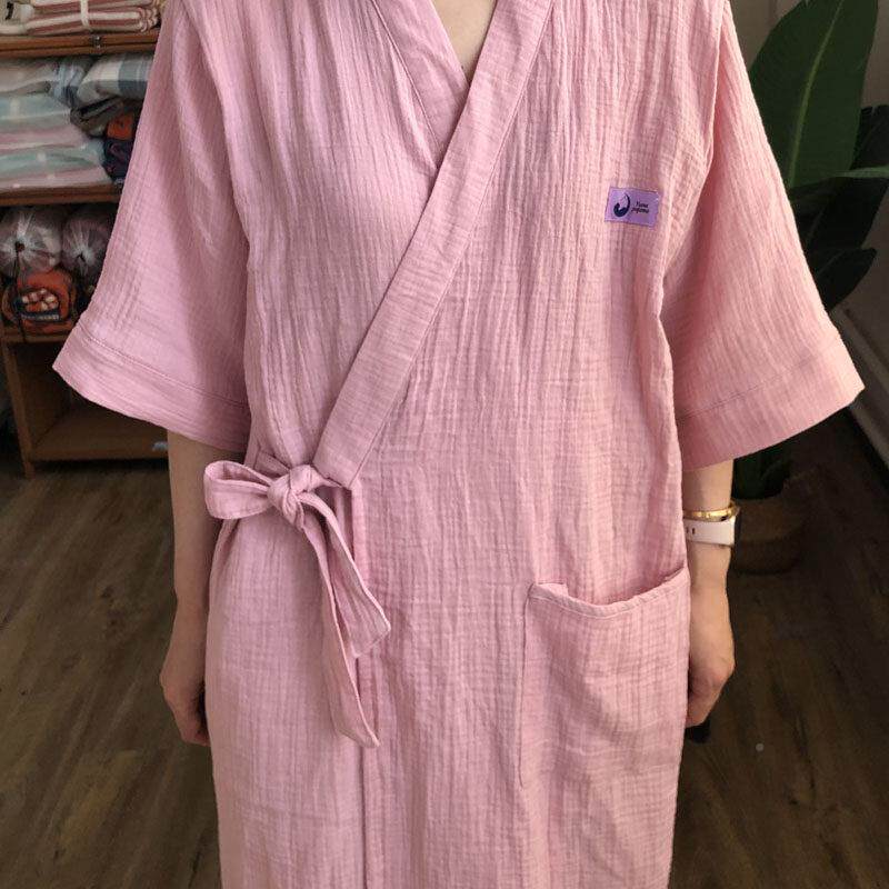 纱布浴男款成大人浴袍可穿式女巾全棉高家YP060724用游泳速级干纯