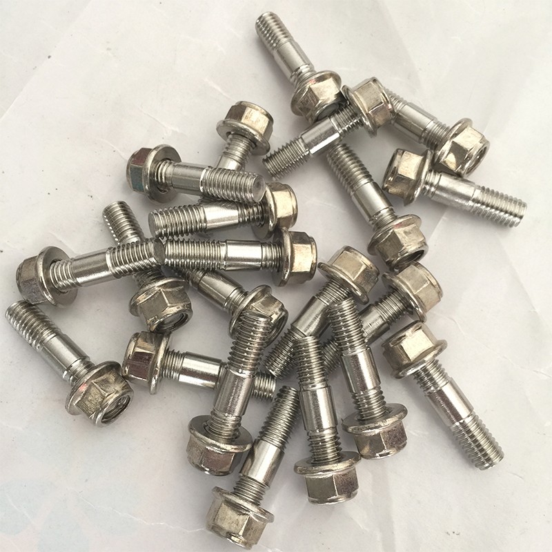 汽车货车涡轮增压器双头螺丝重汽潍柴J6通用不锈钢M8M10加长