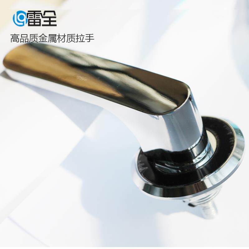 保险柜实心把手保险箱手把门财务箱锌合金门拉手5角手柄金属锁具