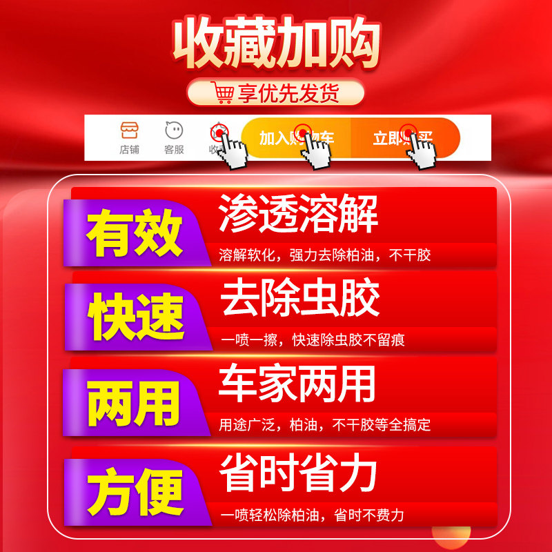 柏油清洁剂白色汽车用除沥青清洗剂外漆面胶强力去除洗车液不伤漆
