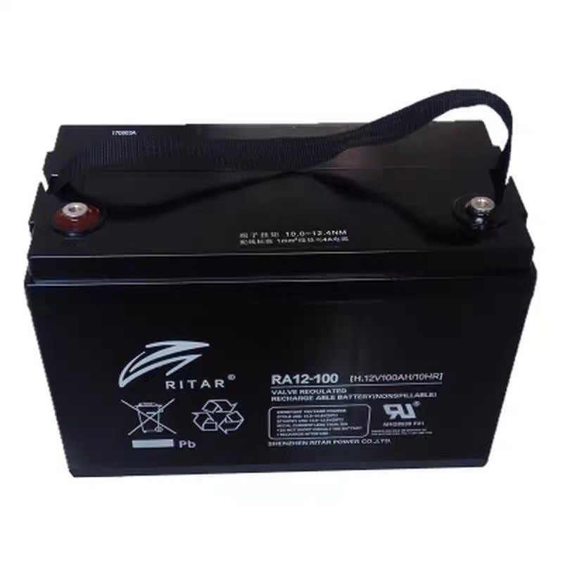 瑞达蓄电池RA12-100/12V100AH消防监控太阳能直流屏应急电源
