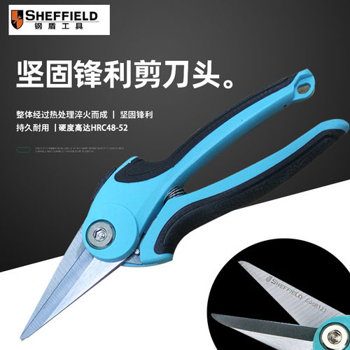 钢盾剪枝果树修枝剪刀园艺修剪树枝园林修花枝剪家用强力剪刀