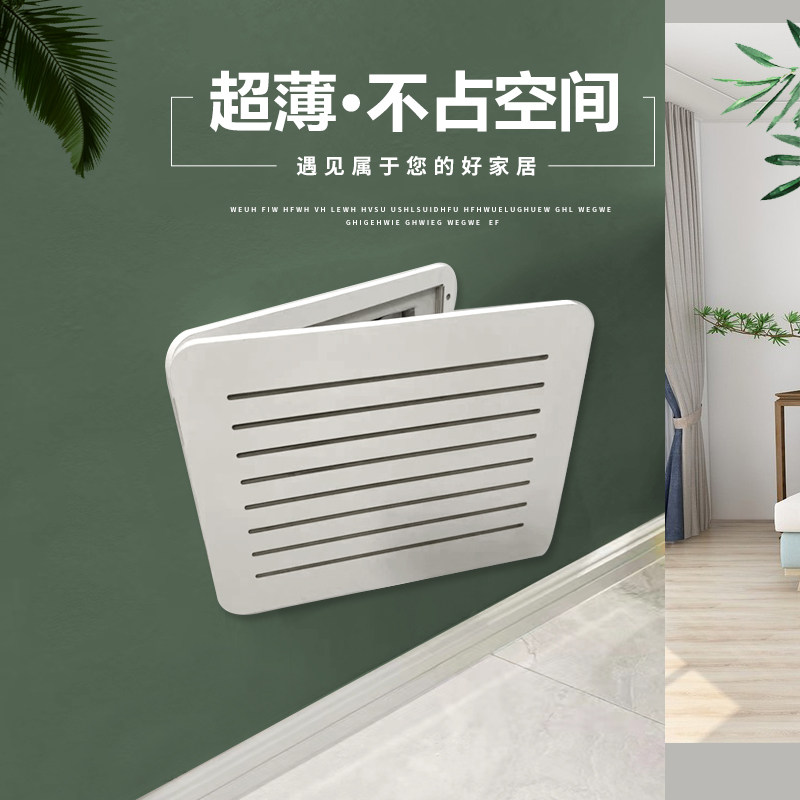 弱电箱装饰画多媒体集线r箱光纤入户信息盒网络线盖板百叶配电遮