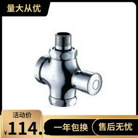 埃美柯大便冲洗阀 6分DN20全铜缓冲延时自闭式清洗公厕冲水阀BD36