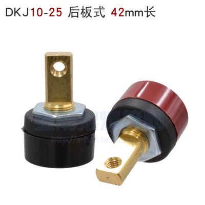 后板式 DKJ10-25 快速接头 ARC ZX7-200 单板逆变焊机42mm红黑色