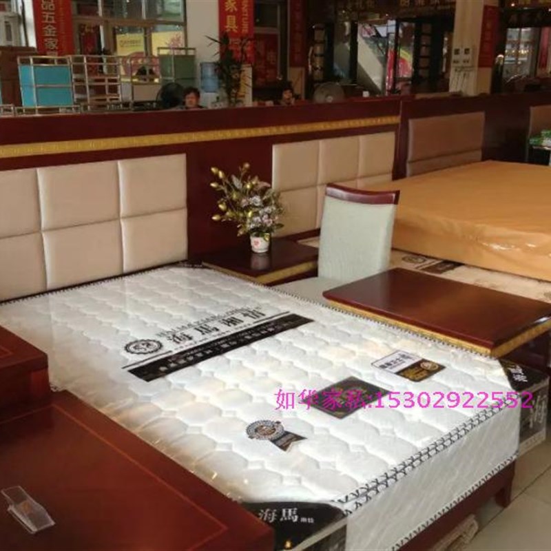 宾馆床/旅馆客房床/快捷酒店2张连体床/酒家连锁酒店床靠客房标床