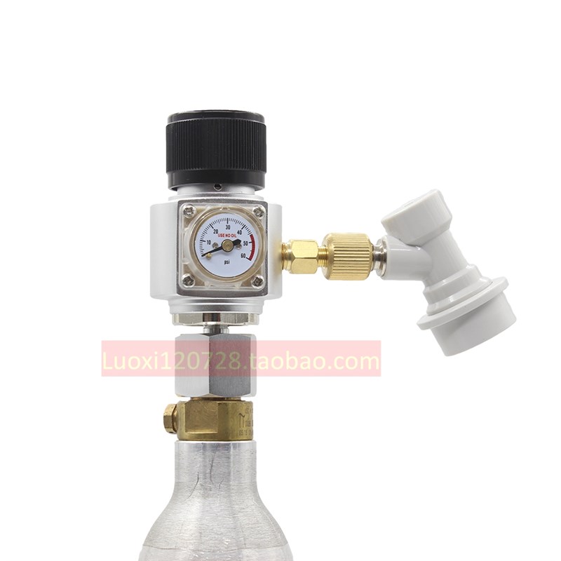 精品二氧化碳迷你气瓶减压表苏打水二氧化碳减压表二氧化碳恒压表
