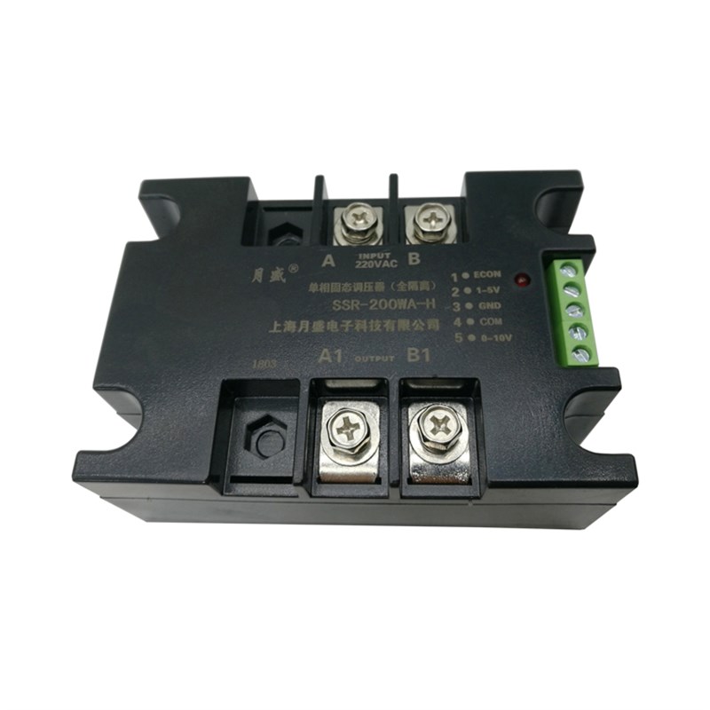 单相可控硅调压器电机调速模块全隔离固态调压器兼容110V-380V