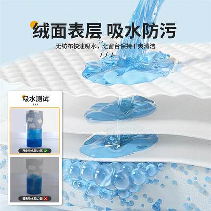 冬季窗户玻璃吸水贴加厚防冷凝水防水蒸汽雾气贴纸窗台防淌水神器