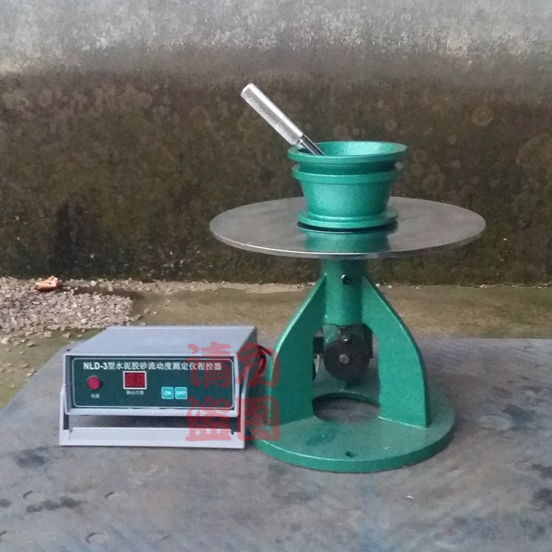 NLD-3型水泥胶砂流动度测定仪 电动跳桌测试仪