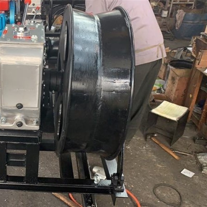电力大绞盘机动柴油机收线绞磨线缆工具穿神器线器穿线架放线